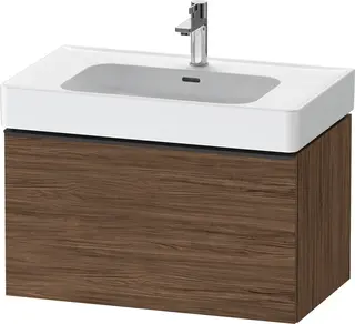 Duravit D-Neo Servantskap m/1 skuff 784x452 mm, M&#248;rk Valn&#248;tt Dekor