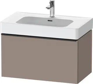 Duravit D-Neo Servantskap m/1 skuff 784x452 mm, Basalt Matt Dekor