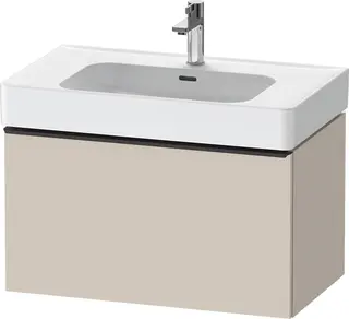 Duravit D-Neo Servantskap m/1 skuff 784x452 mm, Taupe Dekor