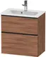 Duravit D-Neo Compact Servantskap 610x372 mm, Natur Valn&#248;tt Dekor