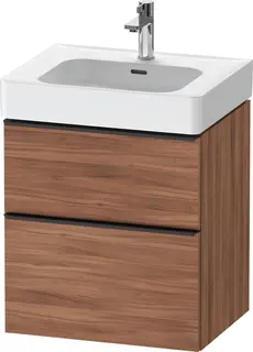 Duravit D-Neo Servantskap m/2 skuffer 584x452 mm, Natur Valn&#248;tt Dekor