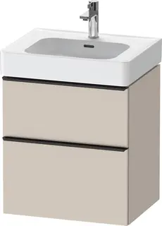 Duravit D-Neo Servantskap m/2 skuffer 584x452 mm, Taupe Dekor