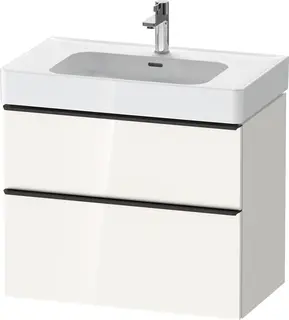 Duravit D-Neo Servantskap m/2 skuffer 784x452 mm, Hvit H&#248;yglans Dekor