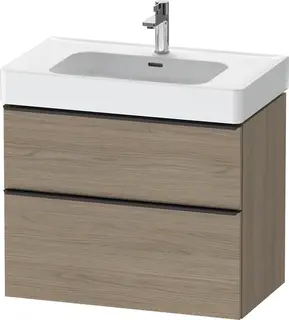 Duravit D-Neo Servantskap m/2 skuffer 784x452 mm, Oak Terra