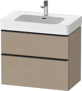 Duravit D-Neo Servantskap m/2 skuffer 784x452 mm, Tekstil Dekor