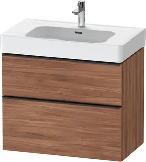 Duravit D-Neo Servantskap m/2 skuffer 784x452 mm, Natur Valn&#248;tt Dekor