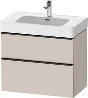 Duravit D-Neo Servantskap m/2 skuffer 784x452 mm, Taupe Dekor