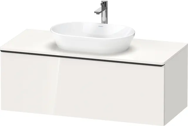 Duravit D-Neo Servantskap m/1 skuff 1200x550 mm, Hvit Høyglans Dekor 