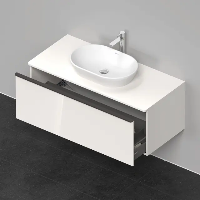 Duravit D-Neo Servantskap m/1 skuff 1200x550 mm, Hvit Høyglans Dekor 