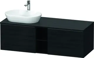 Duravit D-Neo Servantskap m/2 skuffer 1400x550 mm, Servant ventre eller h&#248;yre