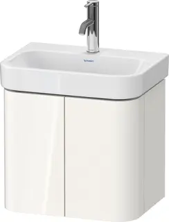 Duravit Happy D.2 Servantskap, 2 D&#248;rer 47,5x35x41,5 cm, Hvit H&#248;yglans Dekor