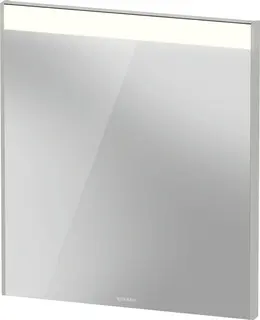 Duravit Brioso Speil m/LED-lys 620x700x45 mm, Betonggrå Matt