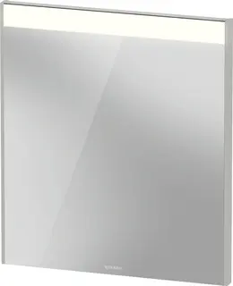 Duravit Brioso Speil m/LED-lys 620x700x45 mm, Betonggr&#229; Matt