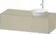 Duravit White Tulip Servantskap, 1 skuff 130x55x40,8 cm, Taupe H&#248;yglans