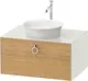 Duravit White Tulip Servantskap, 1 skuff 80x55x40,8 cm, Eik/Hvit Matt