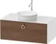 Duravit White Tulip Servantskap, 1 skuff 100x55x40,8 cm, Valn&#248;tt/Hvit H&#248;yglans