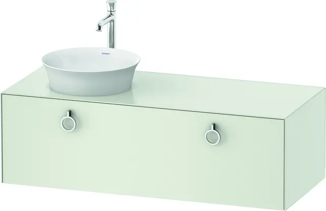 Duravit White Tulip Servantskap, 1 skuff 130x55x40,8 cm, Hvit Matt 