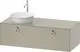 Duravit White Tulip Servantskap, 1 skuff 130x55x40,8 cm, Taupe Matt