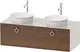 Duravit White Tulip Servantskap, 1 skuff 130x55x40,8 cm, Valn&#248;tt/Nordisk Hvit