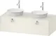 Duravit White Tulip Servantskap, 1 skuff 130x55x40,8 cm, Nordisk Hvit H&#248;yglans