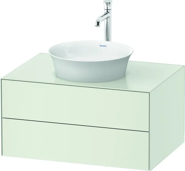 Duravit White Tulip Servantskap, 2 skuf. 80x55x40,8 cm, Hvit Matt 