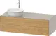 Duravit White Tulip Servantskap, 2 skuf. 130x55x40,8 cm, Eik/Taupe Matt