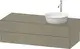 Duravit White Tulip Servantskap, 2 skuf. 130x55x40,8 cm, Stengr&#229; H&#248;yglans