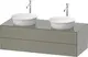 Duravit White Tulip Servantskap, 2 skuf. 130x55x40,8 cm, Stengr&#229; Matt