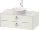 Duravit White Tulip Servantskap, 2 skuf. 100x55x40,8 cm, Hvit Matt