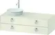 Duravit White Tulip Servantskap, 2 skuf. 130x55x40,8 cm, Nordisk Hvit H&#248;yglans