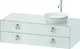 Duravit White Tulip Servantskap, 2 skuf. 130x55x40,8 cm, Hvit H&#248;yglans