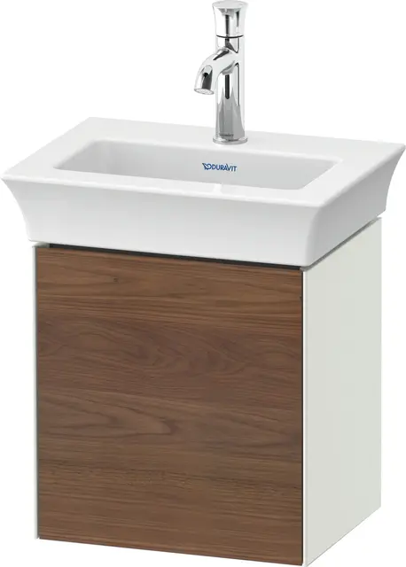 Duravit White Tulip Servantskap m/1 dør 38,4x29,8x41 cm, Valnøtt/Hvit Matt 