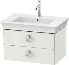 Duravit White Tulip Servantskap, 2 skuf. 68,4x45,8x41 cm, Hvit Matt