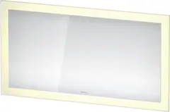 Duravit White Tulip Speil med LED-lys 135x5x75 cm, Sensorbryter, Hvit