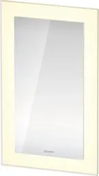 Duravit White Tulip Speil med LED-lys 45-135 cm, App/Sensorbryter, Hvit