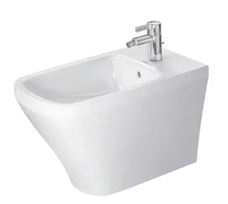 Duravit DuraStyle Gulvstående Bidé 370x630 mm, med overløp