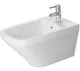 Duravit DuraStyle Vegghengt Bid&#233; 370x620 mm, m/o.l, Hvit m/WG