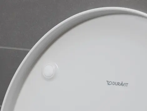 Duravit No. 1 Sete og lokk Uten myktlukkende hengsler, Hvit