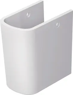 Duravit No.1 Halvs&#248;yle 175x280 mm, Hvit