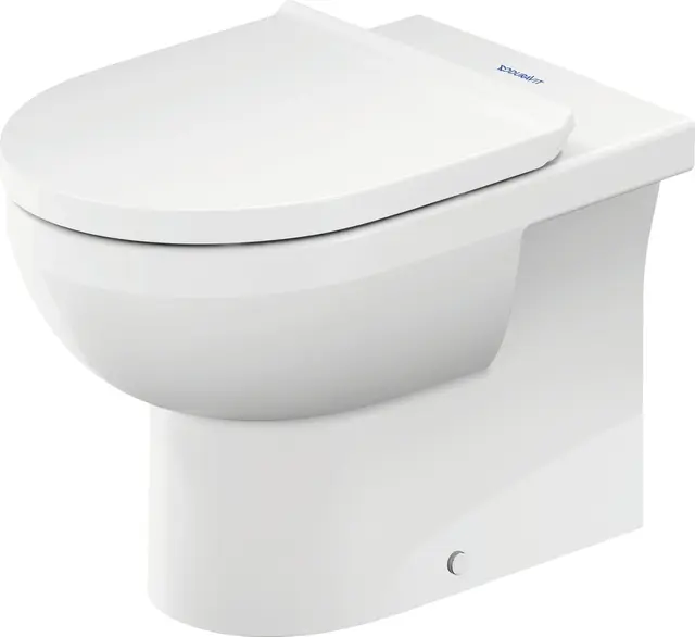 Duravit No.1 Gulvstående toalett 365x570 mm, Rimless, Hvit 