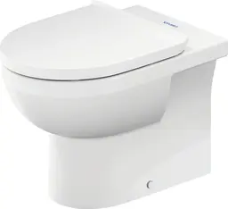 Duravit No.1 Gulvstående toalett 365x570 mm, Rimless, Hvit m/HG