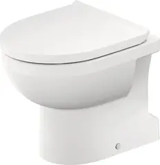 Duravit No.1 Gulvst&#229;ende toalett 370x560 mm, Rimless, Hvit