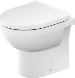 Duravit No.1 Gulvstående toalett 370x480 mm, Rimless, Hvit