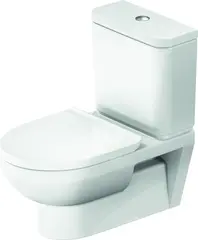 Duravit No.1 Vegghengt toalett 365x650 mm, Rimless, Hvit m/HG