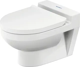 Duravit No.1 Vegghengt toalett 325x480 mm, Rimless, Hvit