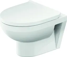 Duravit No.1 Compact Vegghengt toalett 365x480 mm, Rimless, Hvit