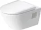 Duravit D-Neo Vegghengt toalett 370x540 mm, Rimless, Hvit m/WG