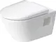 Duravit D-Neo Vegghengt toalett 370x540 mm, Rimless, Hvit m/HG