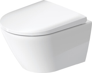 D-Neo Compact Vegghengt toalett 370x480 mm, Uten skyllekant