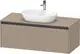 Duravit Ketho.2 Servantskap, 1 Skuff 1200x550 mm, Tekstil